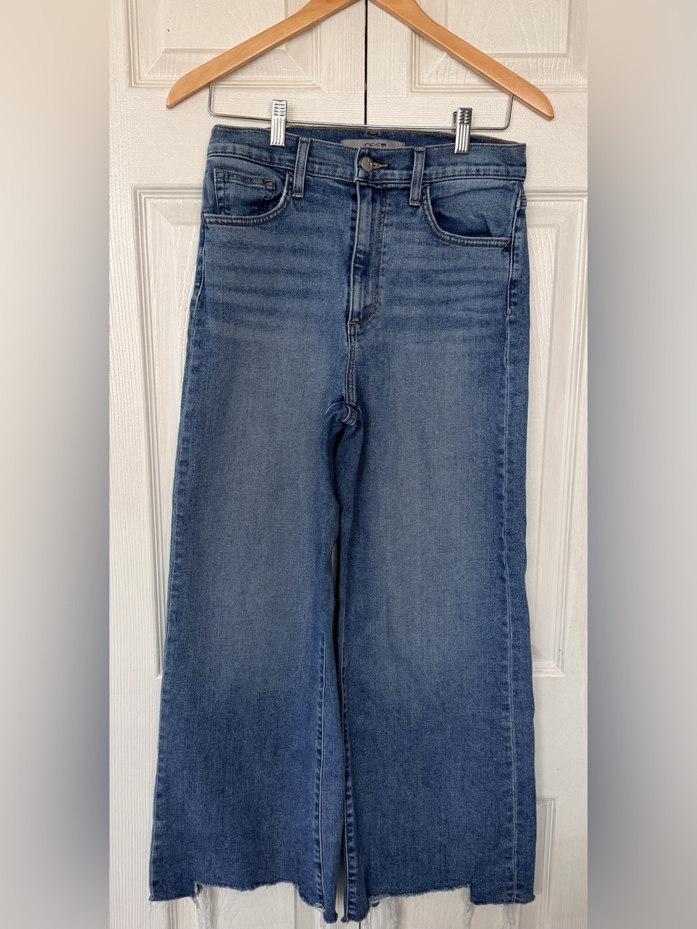 Joe's Jeans High-Rise Natalina Wide Leg Jeans Sz 28